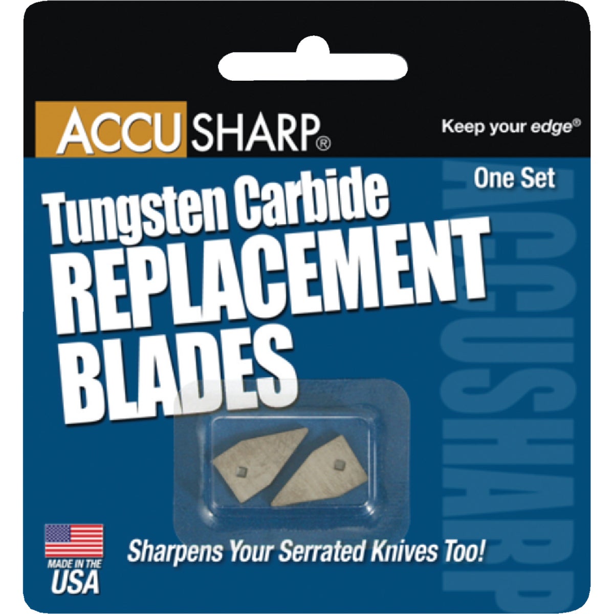 AccuSharp Tungsten Carbide Replacement Sharpening Blade (2-Pack)