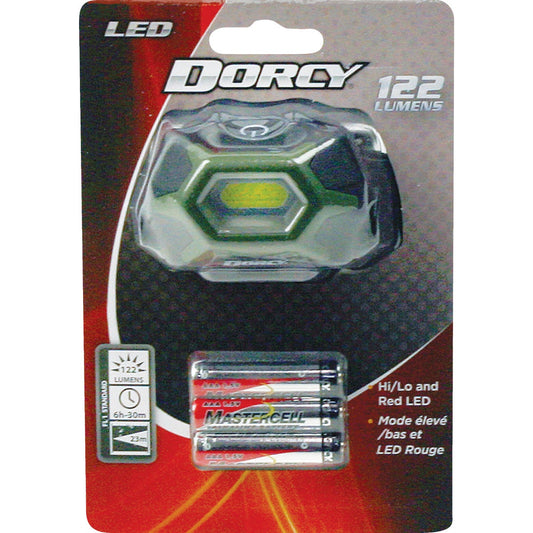 Dorcy 122 Lm. LED 3AAA Headlamp