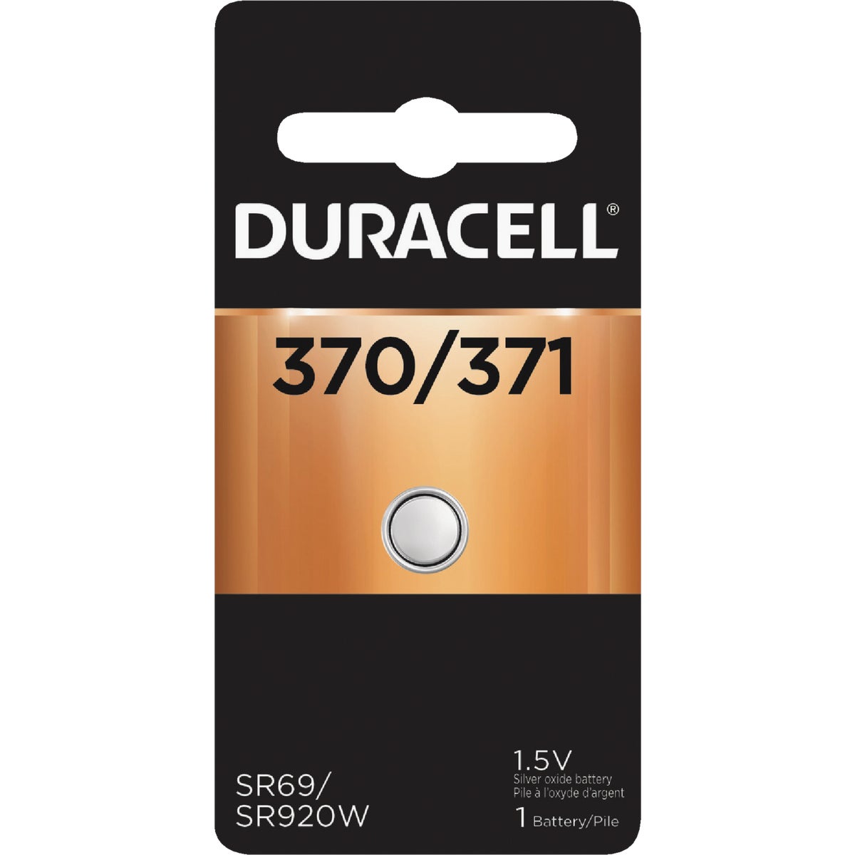 Duracell 370/371 Silver Oxide Button Cell Battery