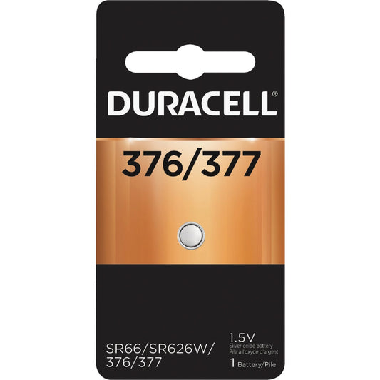 Duracell 376/377 Silver Oxide Button Cell Battery