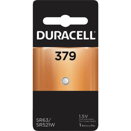 Duracell 379 Silver Oxide Button Cell Battery