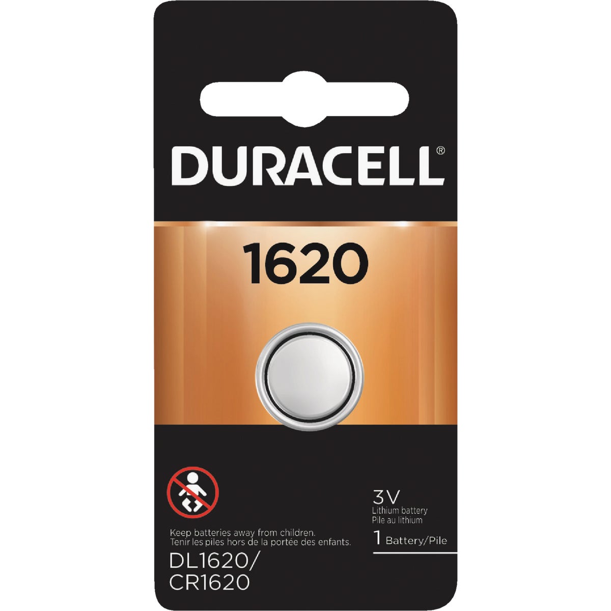 Duracell 1620 Lithium Coin Cell Battery