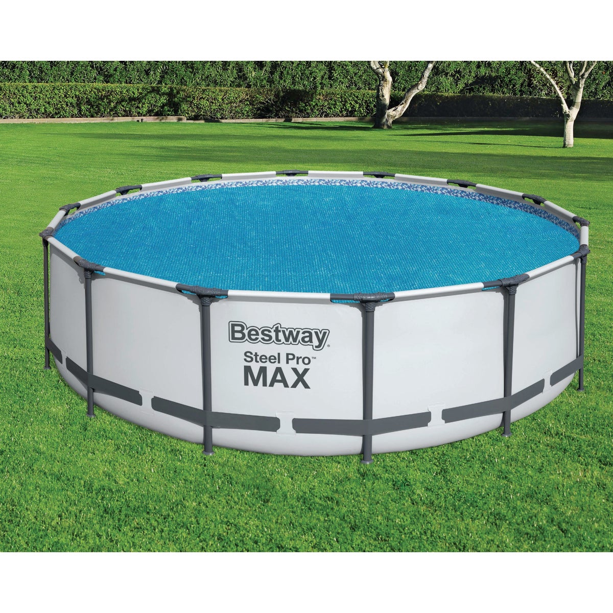 Bestway Flowclear 15 Ft. Round PVC Solar Pool Cover