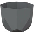 Bloem Tuxton 6 In. Plastic Charcoal Planter