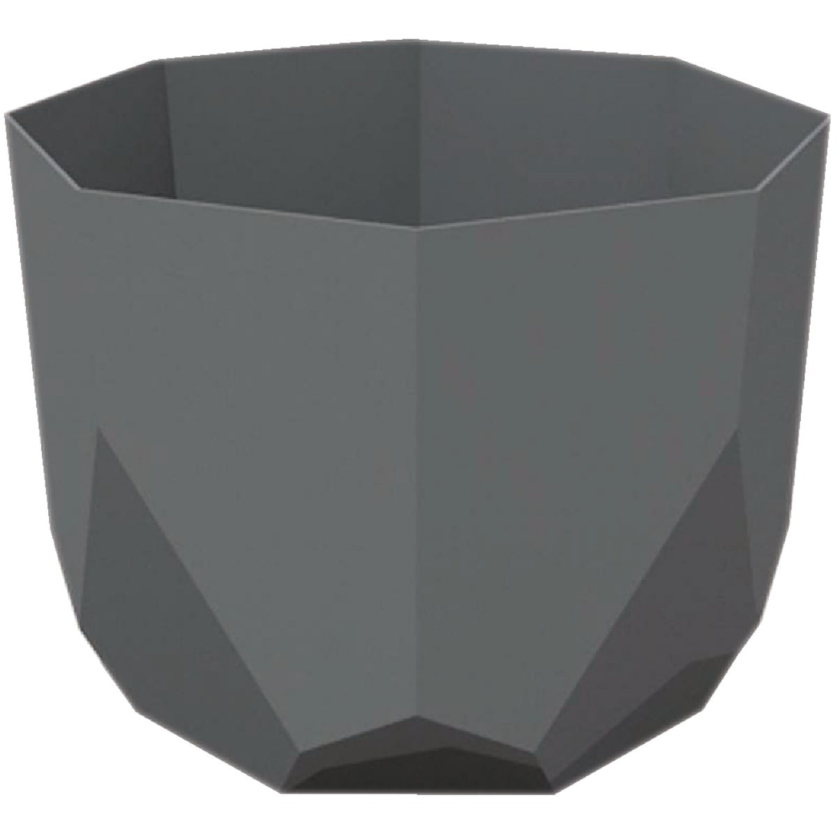 Bloem Tuxton 6 In. Plastic Charcoal Planter