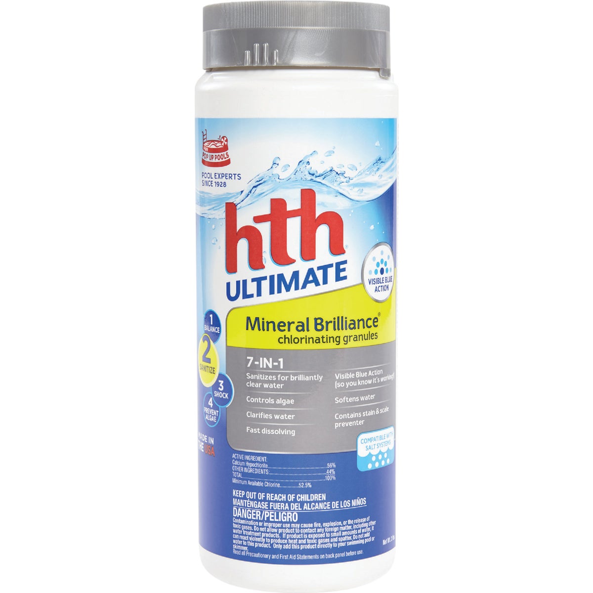 HTH 2 Lb. Ultimate Mineral Brilliance Chlorine Granule