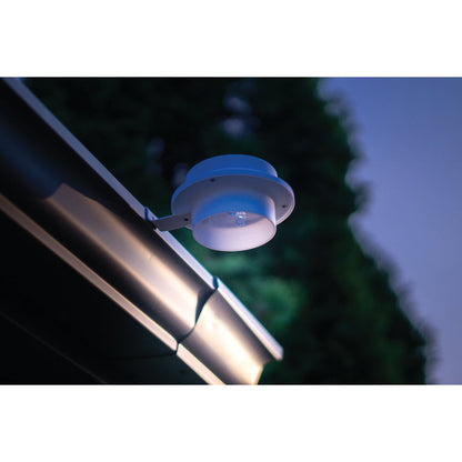 Moonrays 14-Lumen LED White Solar Gutter Light