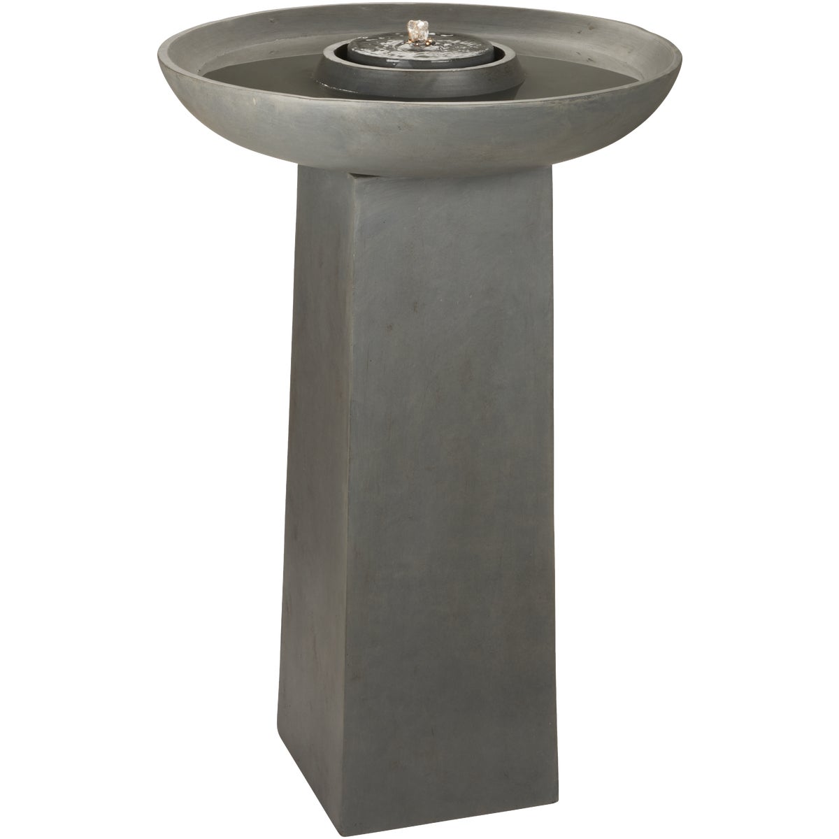 Best Garden 61 In. W. x 92 In. H. 61 In. L. Cement & Resin Bird Bath Fountain