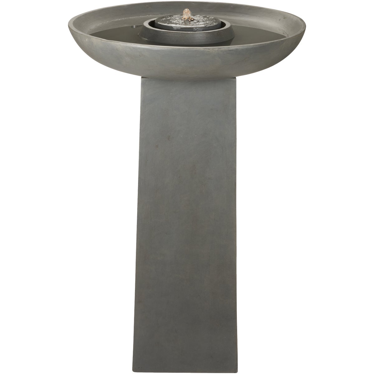 Best Garden 61 In. W. x 92 In. H. 61 In. L. Cement & Resin Bird Bath Fountain