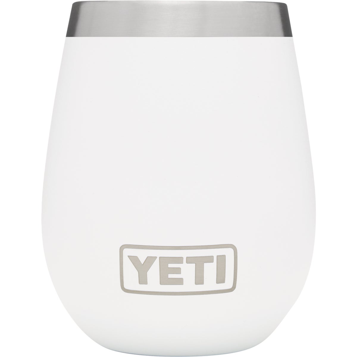 Yeti Rambler 10 Oz. White Stainless Steel Insulated Wine Tumbler