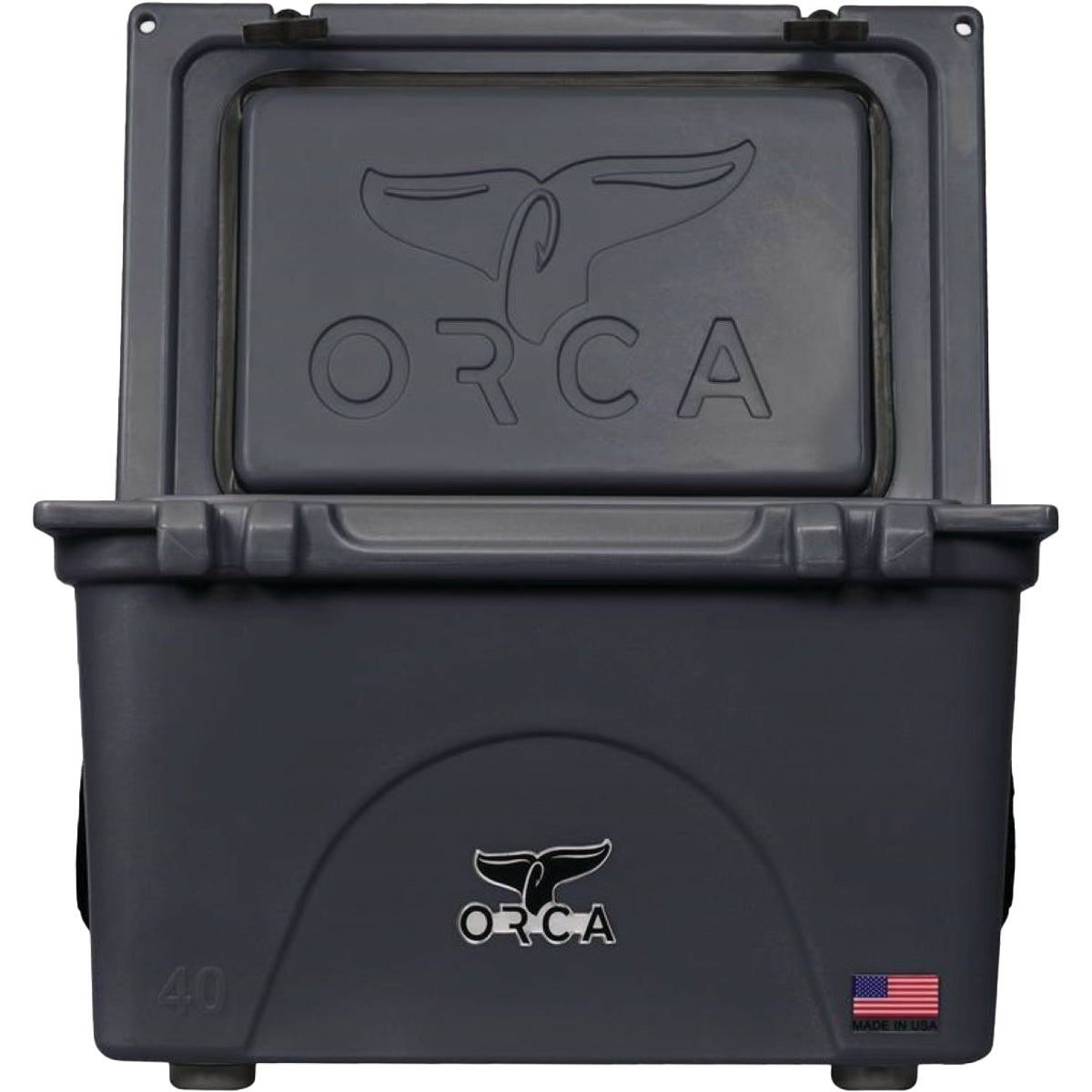 Orca 40 Qt. 48-Can Cooler, Charcoal Gray