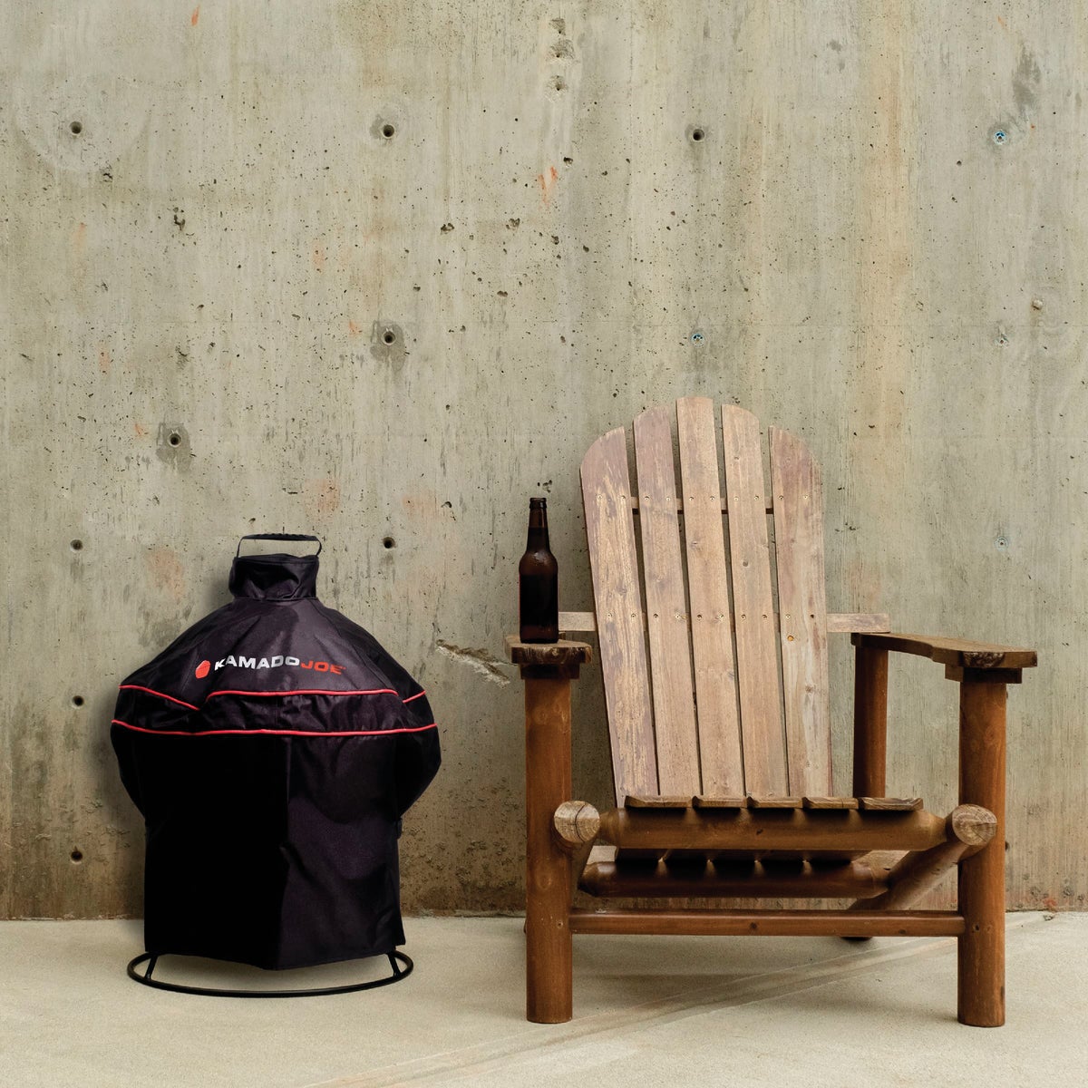 Kamado Joe Jr. Black Polyester Charcoal Grill Cover