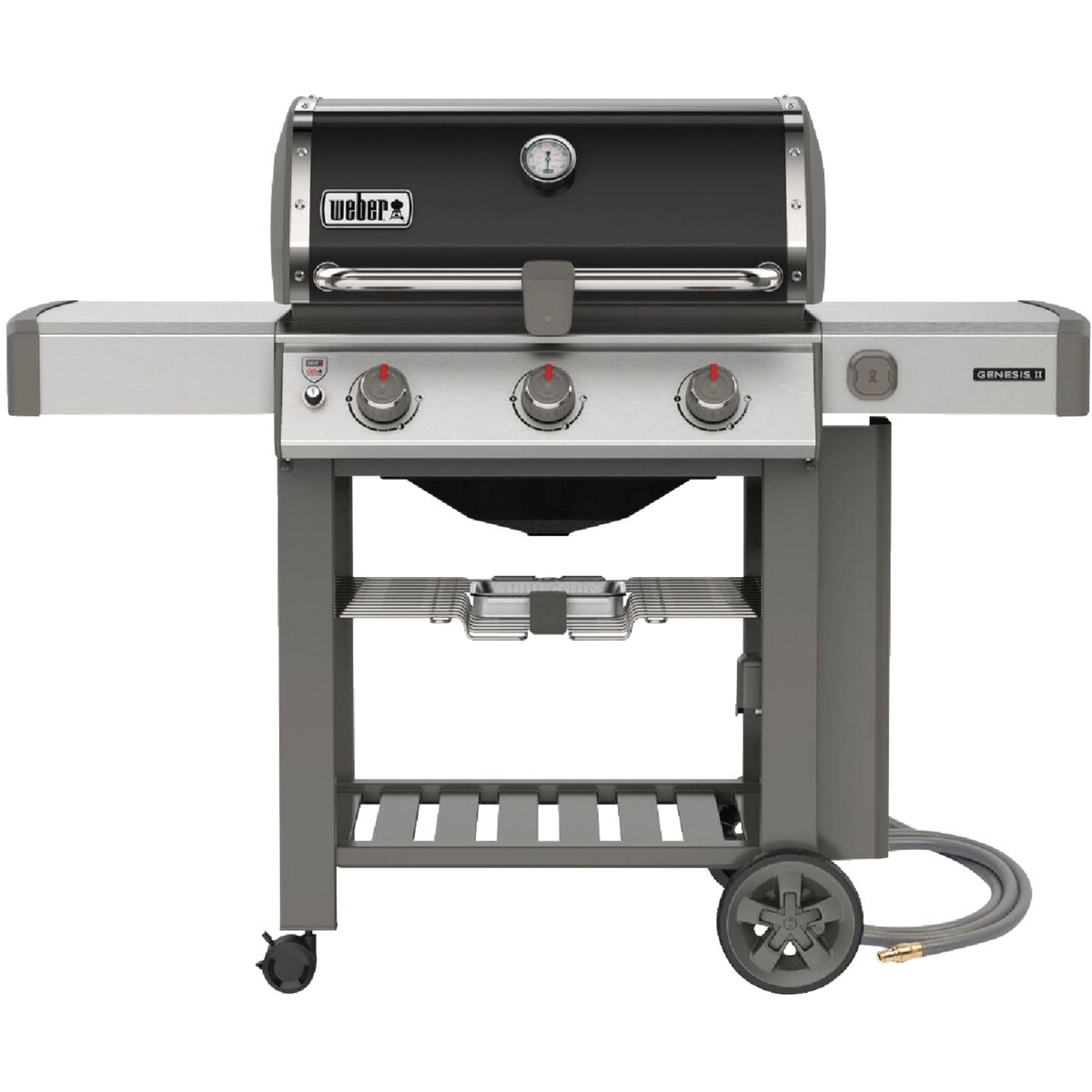 Weber Genesis II SE-310 3-Burner Black 39,000-BTU Natural Gas Grill