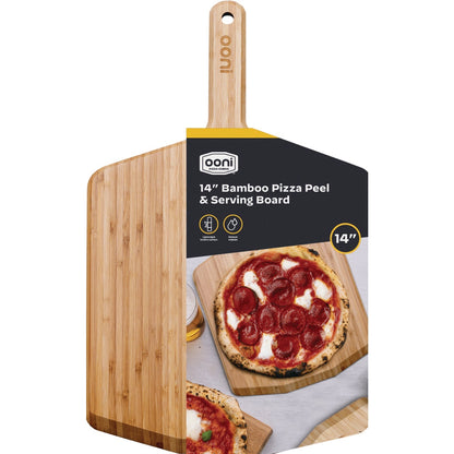 Ooni 14 Bamboo Pizza Peel & Serving Board