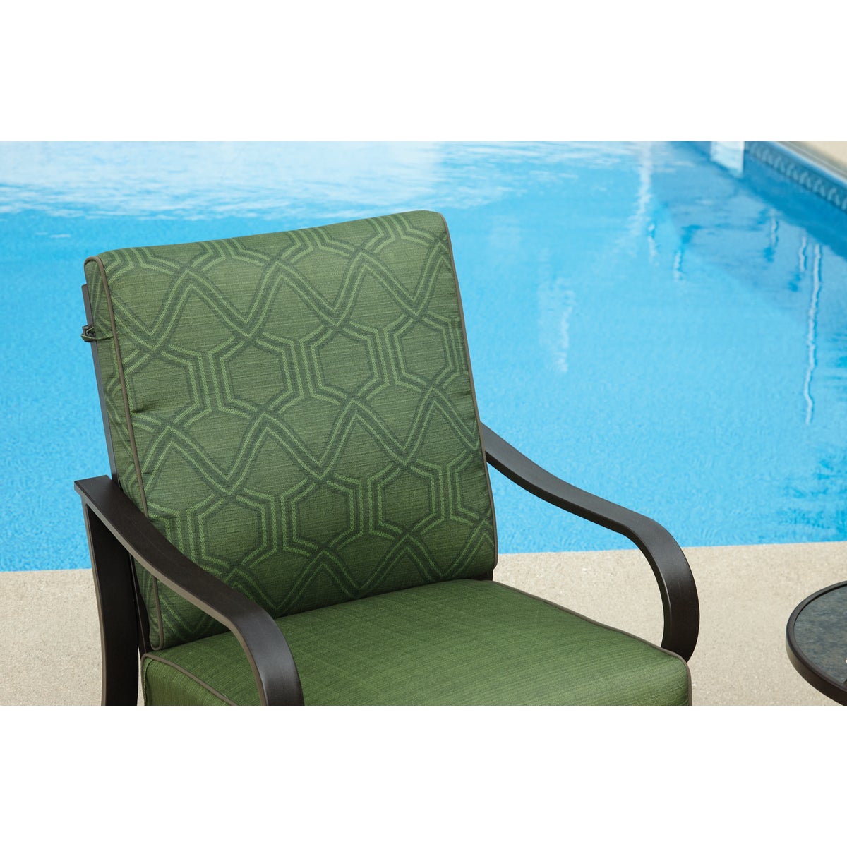 Outdoor Expressions Naples 3-Piece Cushion Rocker Set