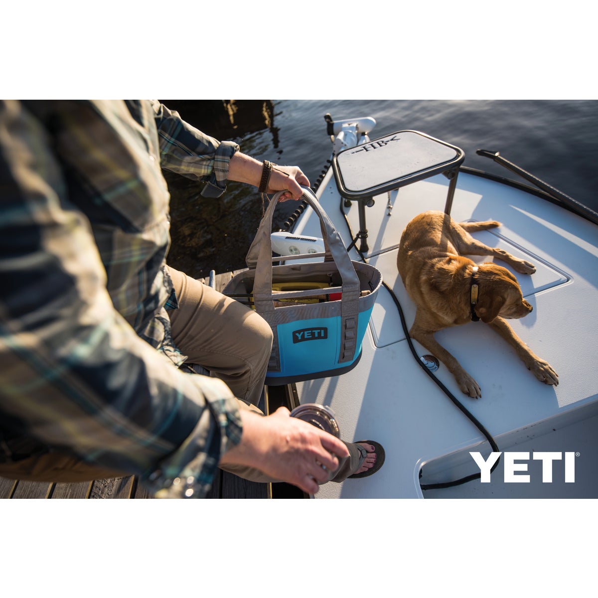 Yeti Camino Carryall 35 9.84 In. W. x 14.97 In. H. x 18.11 In. L. Reef Blue Tote Bag