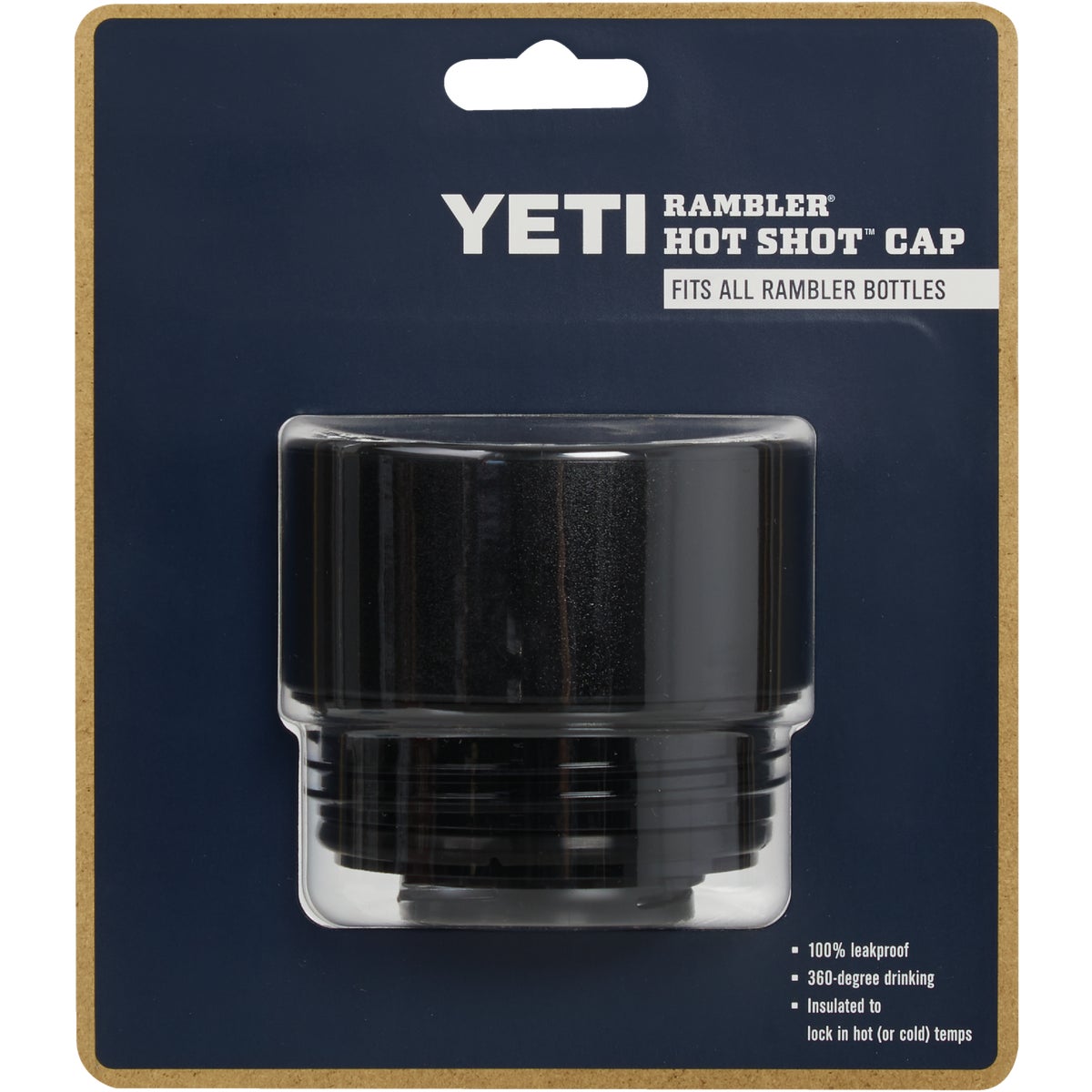 Yeti Hotshot Black Plastic Rambler Tumbler Lid