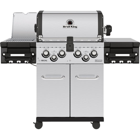 Broil King Regal S490 Pro IR 4-Burner Stainless Steel 50,000 BTU LP Gas Grill