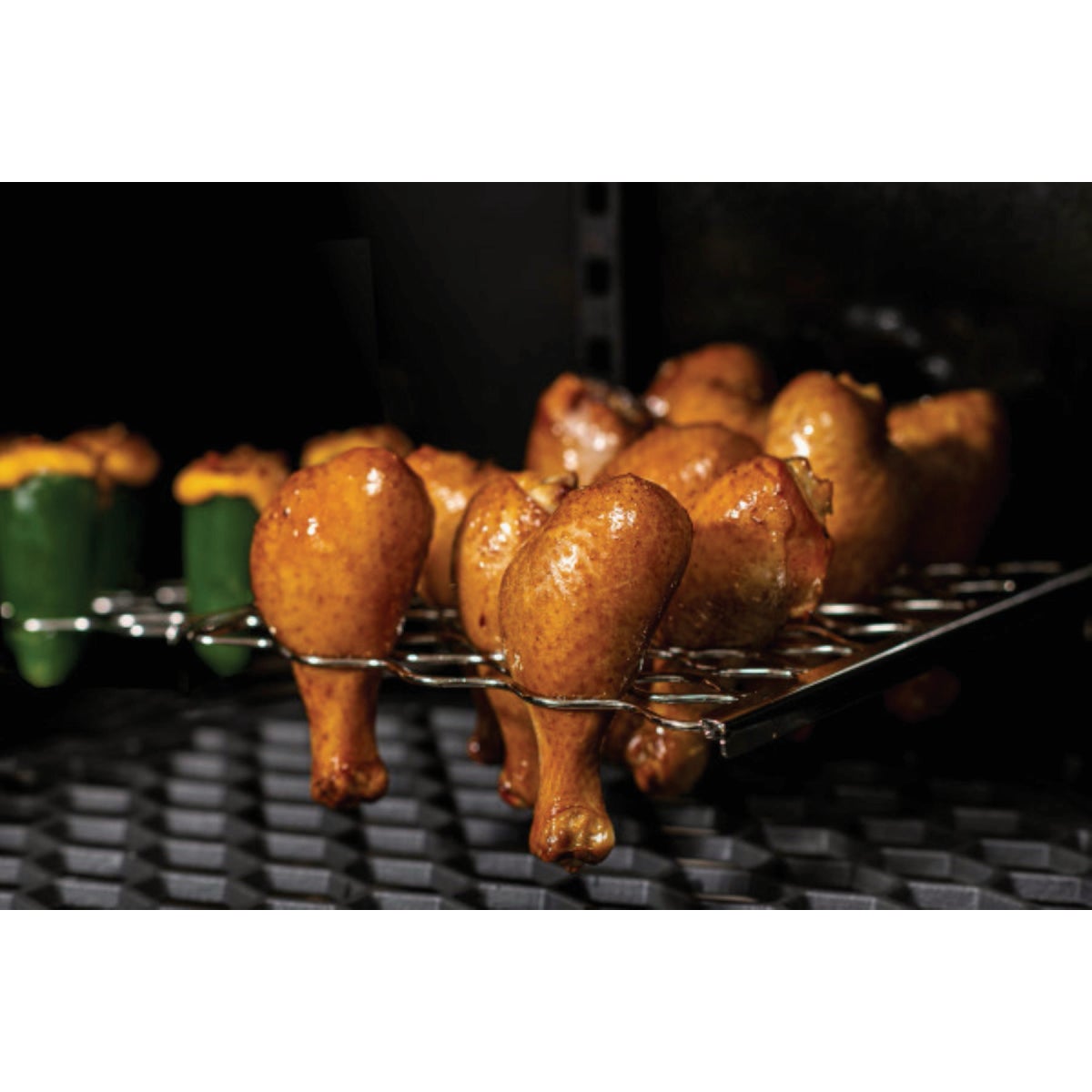 Oklahoma Joe's Steel Pepper/Drumstick Flex Rack