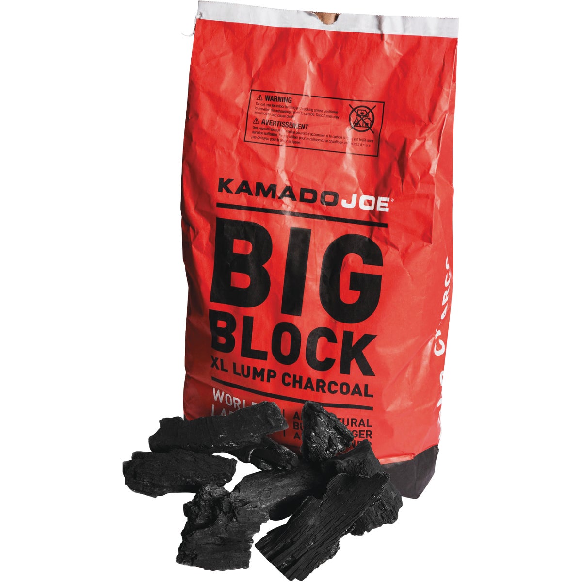 Kamado Joe Big Block 20 Lb. XL Lump Hardwood Charcoal