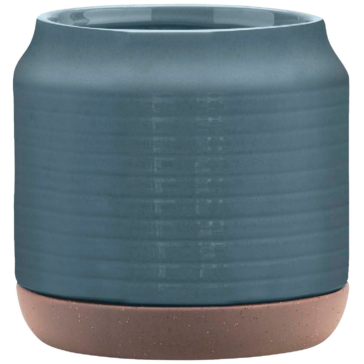 Southern Patio Oakland 6 In. Ceramic Blue Planter