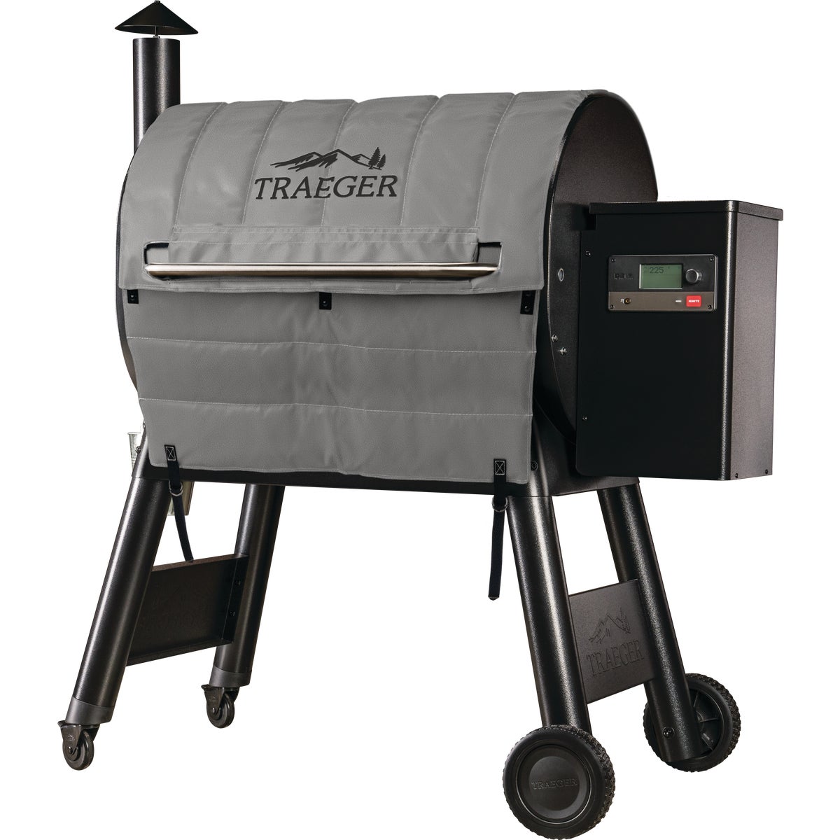 Traeger Pro 780 48.6 In. Gray Foil-Backed Heat-Resistant Fabric Insulated Blanket Grill Cover