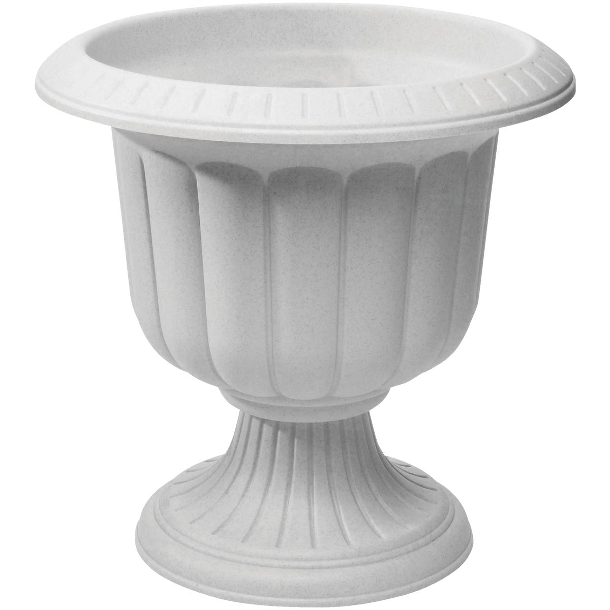 Novelty 14 In. W. x 14 In. H. x 14 In. L. Poly Stone Urn