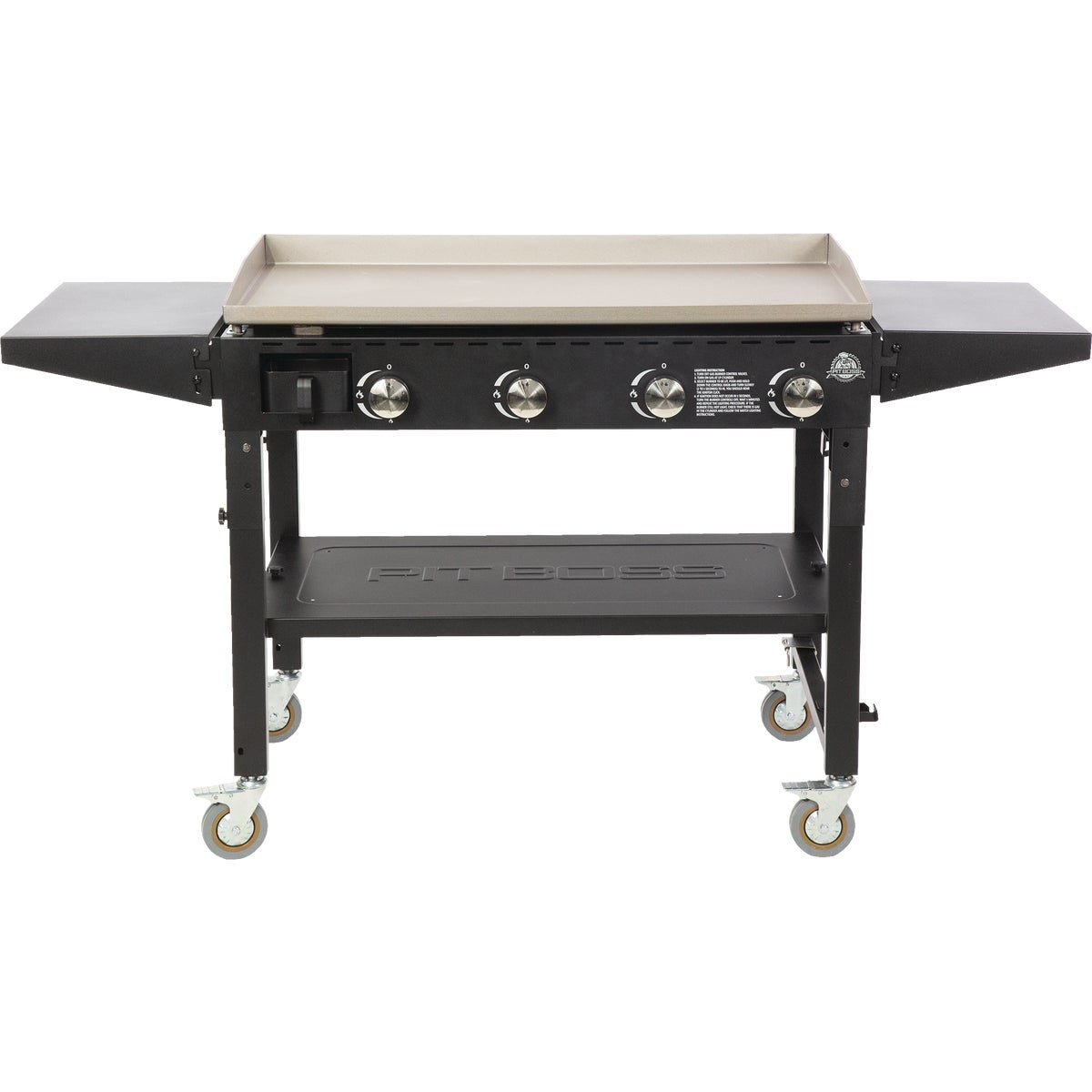 Pit Boss 4-Burner Black 62,000 BTU 748 Sq. In. Outdoor LP Gas Griddle