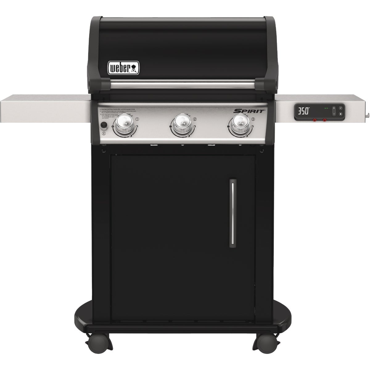 Weber Spirit EX-315 3-Burner Black 32,000 BTU LP Gas Grill