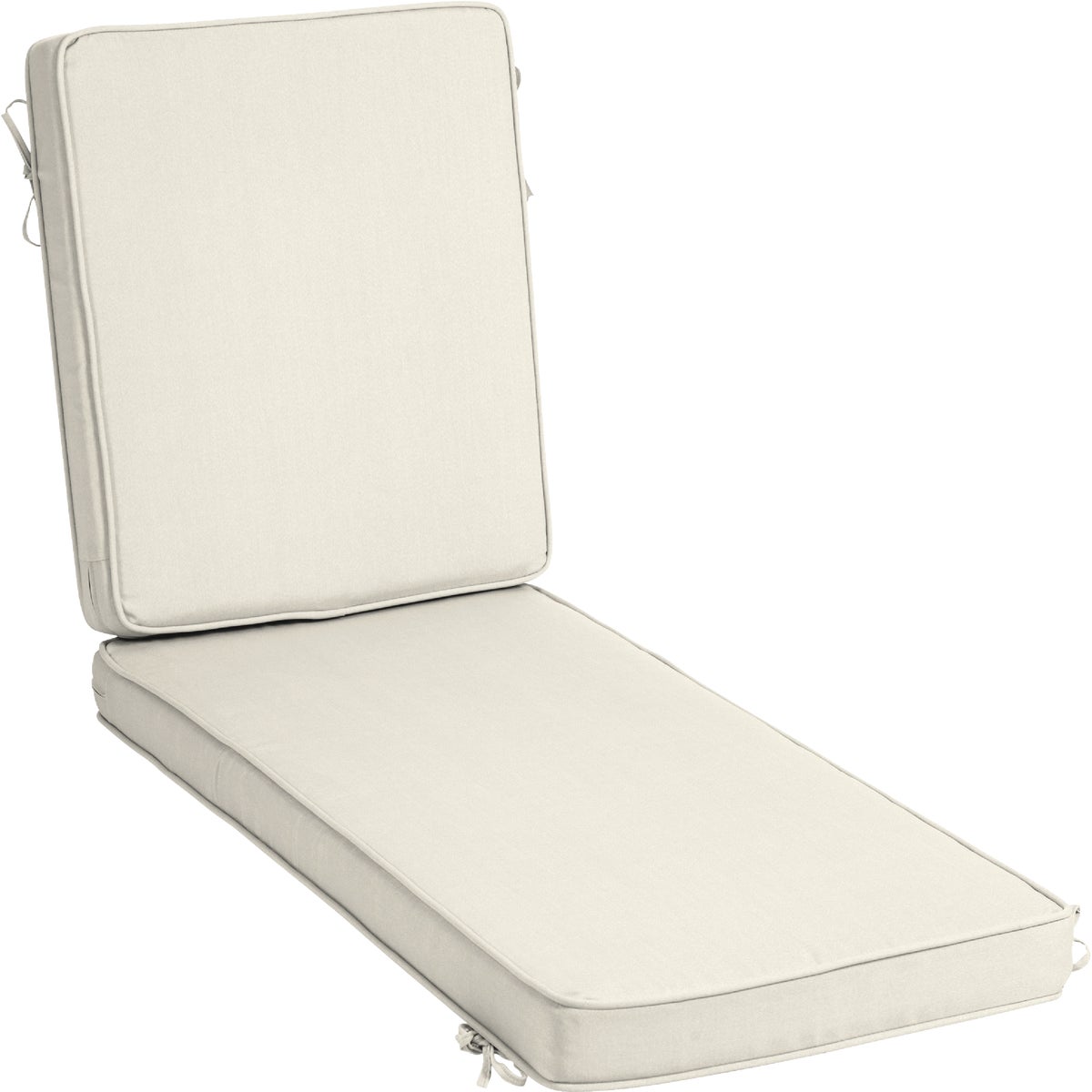 Arden Selections ProFoam 21 In. W. x 3.5 In. H. x 72 In. L. Acrylic Outdoor Chaise Cushion, Sand