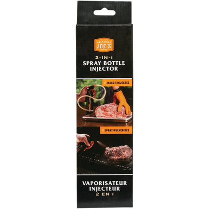 Oklahoma Joe's 2-in-1 Spray Bottle & Injector Combo