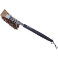 Dyna Glo 18 In. Palmyra Bristles Wired Grill Cleaning Brush with Scraper