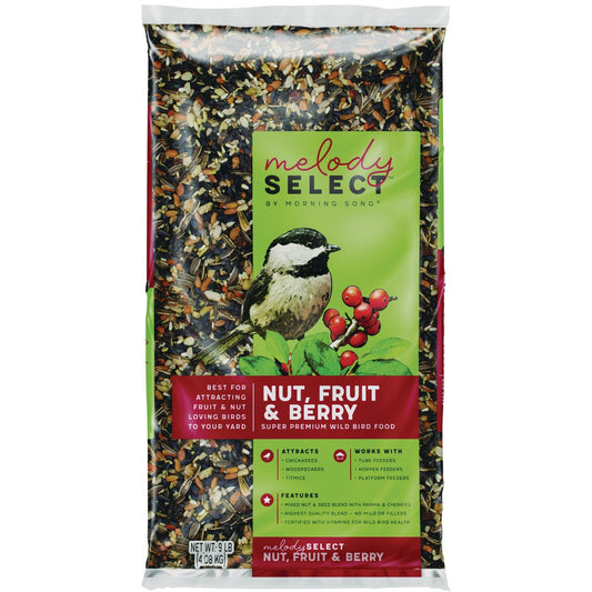 Melody Select 9 Lb. Nut, Fruit, & Berry Bird Food