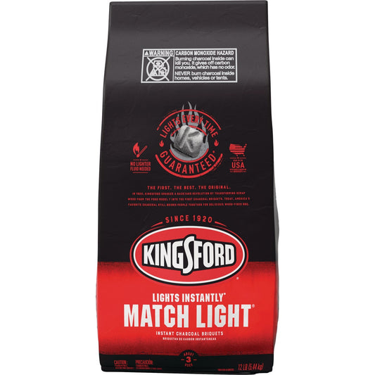 Kingsford Match Light 12 Lb. Briquets Charcoal