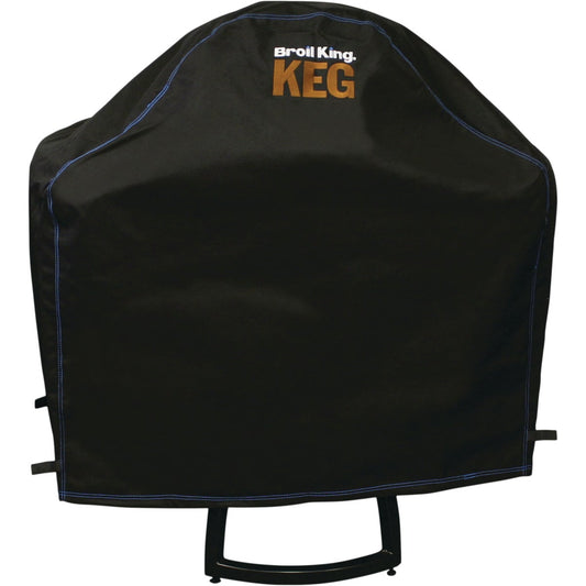 Broil King Keg 5000 45 In. Black PVC/Polyester Grill Cover