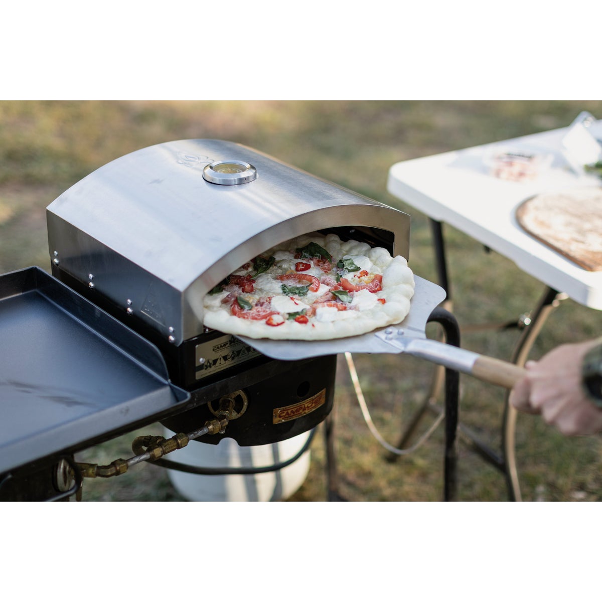 Camp Chef 12.63 In. Steel Artisan Outdoor Pizza Oven