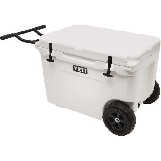 Yeti Tundra Haul 45-Can 2-Wheeled Cooler, White