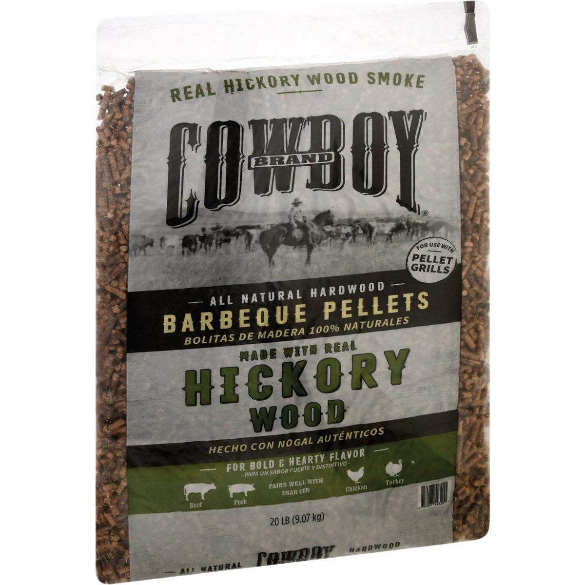 Cowboy 20 Lb. Hickory Wood Pellets