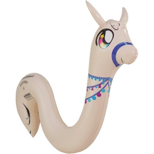 PoolCandy 72 In. Llama Ride-On Pool Inflatable Noodle Water Toy