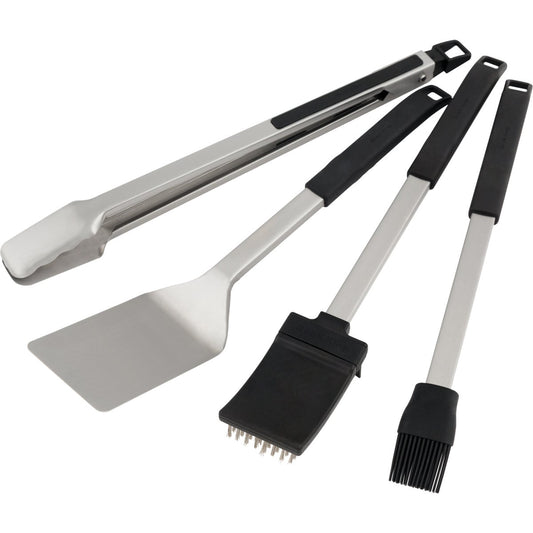 Broil King Baron Series Stainless Steel 4-Piece BBQ Tool Set