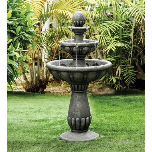 Best Garden 78 In. W. x 139 In. H. Resin 3-Tier Fountain