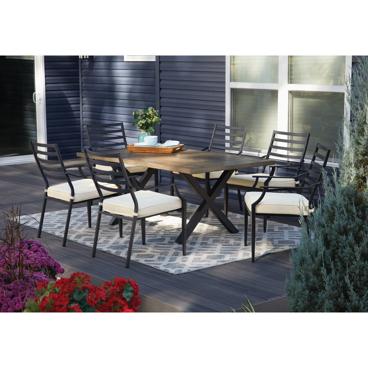 Outdoor Expressions Walton 7-Piece Dining Set