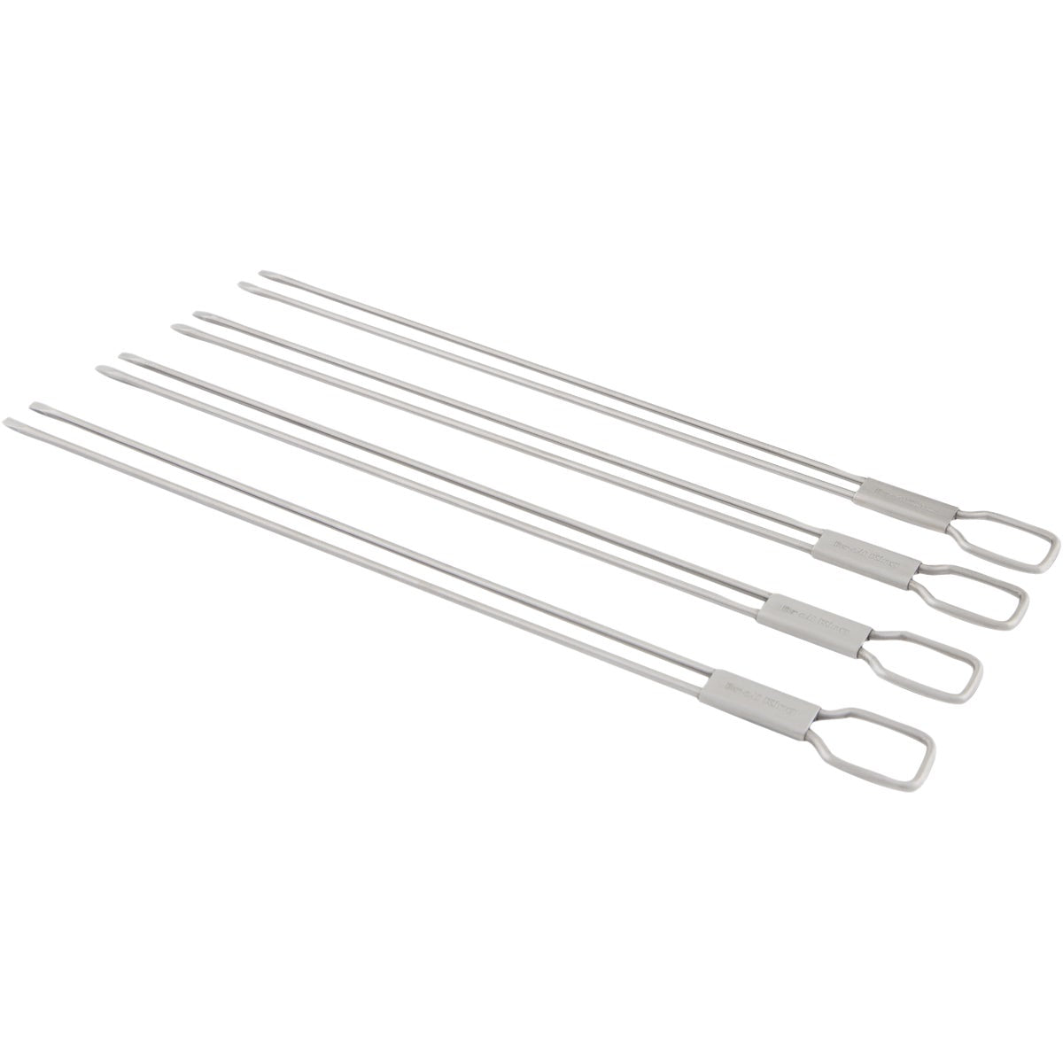 Broil King 12 In. Stainless Steel Dual Prong Skewer (4-Pack)