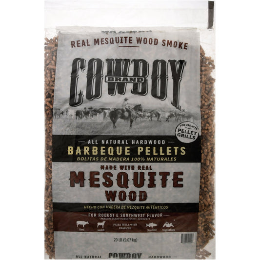 Cowboy 20 Lb. Mesquite Wood Pellets