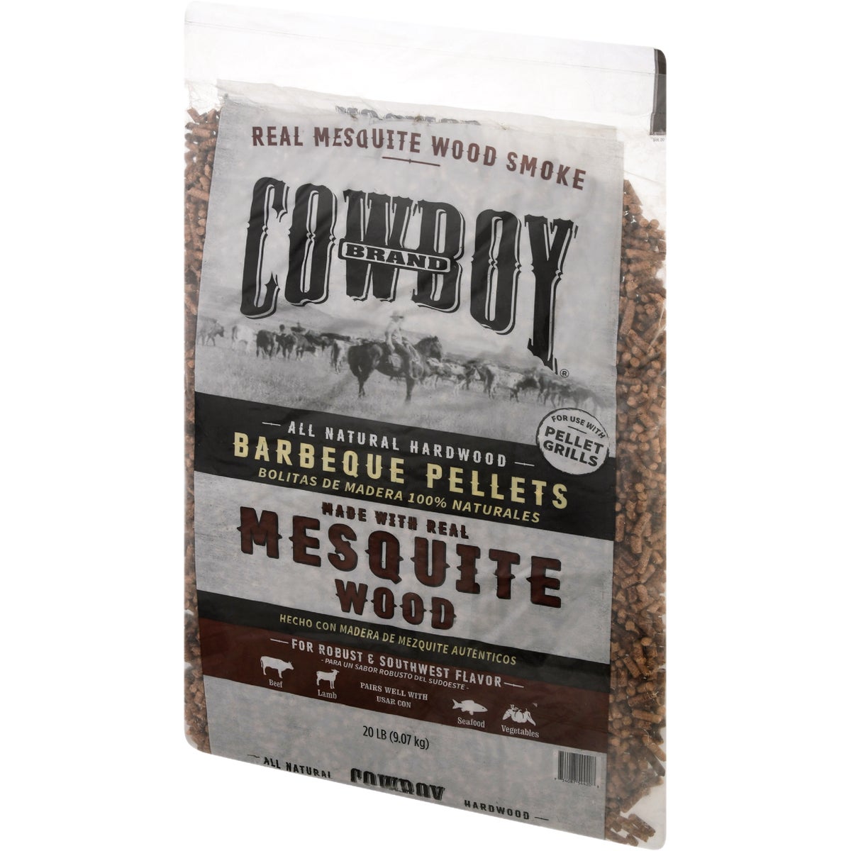 Cowboy 20 Lb. Mesquite Wood Pellets