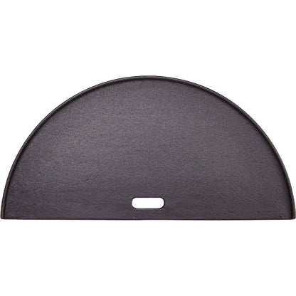 Kamado Joe Classic Joe 9 In. W. x 18 In. L. Half Moon Cast Iron Reversible Griddle