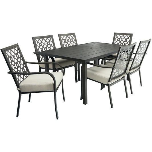 Outdoor Expressions Laguna Hills 7-Piece Dining Set