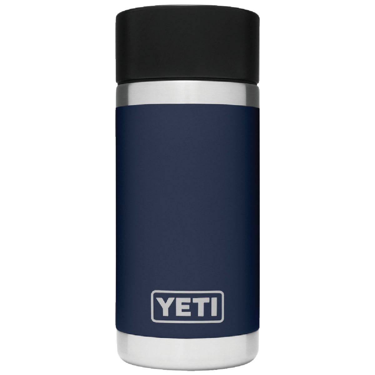 Yeti Rambler 12 Oz. Navy Blue Stainless Steel Insulated Vacuum Bottle with Hot Shot Cap