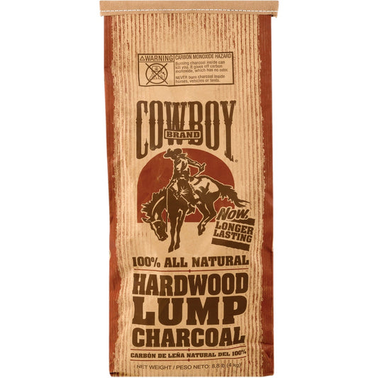 Cowboy 20 Lb. Natural Hardwood Lump Charcoal