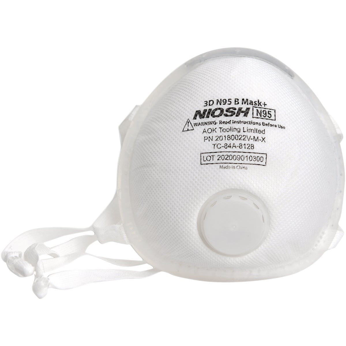 Soft Seal Medium 360-Degree Silicone Seal 3D Respirator With Valve (10-Pack)